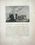 Original Old Antique Print 1775 Lambeth Palace Surrey England Hooper Godfrey