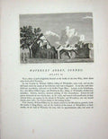 Original Old Antique Print 1773 Warwick Castle Warwickshire England Godfrey