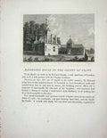 Original Old Antique Print 1776 Bachegrig House Flint Hooper Godfrey 18th
