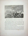 Original Old Antique Print 1772 Collegiate Church Holy Head Godfrey 18th