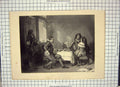 Old Antique Print Scene Victim People Vernon Gallery Sangster Engraving