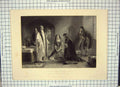 Original Old Antique Print Scene Portrait Lord William Russell Jeens Engraving
