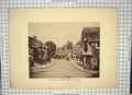 Original Old Antique Print Photograph Shanklin Village Isle Wight Houses
