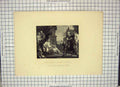 Original Old Antique Print Engraving Moses Pharaoh'S Daughter Hogarth Chevalier