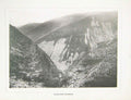 Antique Old Print Black Force Ulldale Falls Middleton Bridge Sedburgh Dent