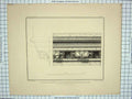 Original Old Antique Print 1842 Cornice Vestibule Chapter House John Browne