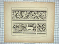 Old Antique Print Ref.1 1847 Representations Capitals Choir John Browne