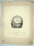 Old Antique Print 1833 Queen Thanksgiving Prayer Illustration Ackermann 19th
