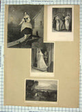 Old Antique Print Venus Carthage Wallis Engraving Christabel Finden Fox