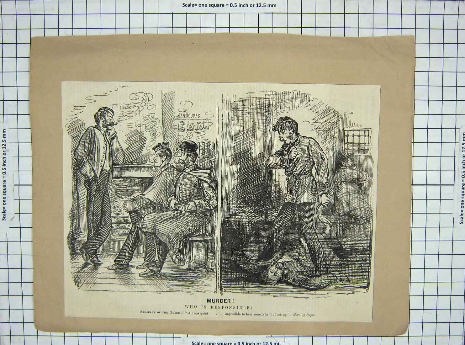 Original Old Antique Print Sunbeam Horse Leger Drawing War Officers Siers