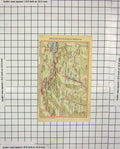 Original Old Antique Print Colour Map Brienz Meiringen Brunig Meiringen Lungern