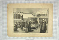 Original Old Antique Print Paris Lavabo Hospital Nurses George Sand France