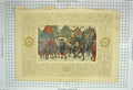 Original Old Antique Print Coronation Edward Shrove Sunday Procession London