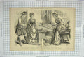Original Old Antique Print 1870 Judy Princess Louise Ladies Man Kilt Victorian