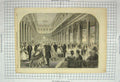 Original Old Antique Print 1864 Social Science Congress York Blake Street Rooms