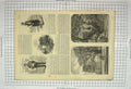 Original Old Antique Print 1864 Tomb Potatau Maori Helmingham Church Suffolk