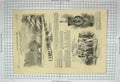 Original Old Antique Print 1852 Devon Cornwall Archery Theatre Yacht Club Prize
