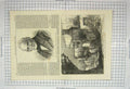 Original Old Antique Print 1867 Lawrence Earthquake Mitylene Greek Archipelago