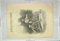 Original Old Antique Print 1900 France Transport Disabled Man Bicycle Victorian