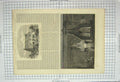 Original Old Antique Print 1864 Steam-Hammer George Stephenson Locomotive 19th