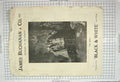 Old Antique Print 1911 James Buchanan Black White Scotch Whisky Cheese 20th