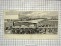 Original Old Antique Print New Landing Stage Birkenhead Woodside Ferry Ships