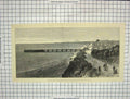Original Old Antique Print New Pier Bournemouth Lord Mayor London Fin Art