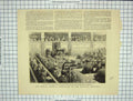 Original Old Antique Print 1880 Free Church Assembly Scotland Robertson-Smith