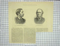 Original Old Antique Print 1882 Portrait Mr Charles Morley George Grove Music
