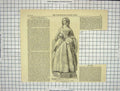 Old Antique Print 1869 Statue Queen Mary Ii Munro Westminster Hall London 19th