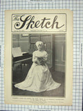 Original Old Antique Print 1912 Marie Tempest Prince Wale Theatre Photograph