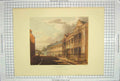 Original Old Antique Print Harrow School First Master'S House 1817 Architecture
