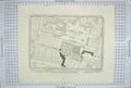Original Old Antique Print Plan Bedford House Covent Garden John Charles Crowle