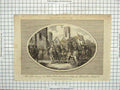 Old Antique Print War Tyler Sir William Walnorth King Richard Smithfield