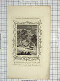 Original Old Antique Print Scene Burying Dead Bodies Holy-Well Plague London