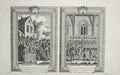 Old Antique Print Ceremony Blackfriars Bridge London Westminster Aldermen