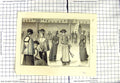 Original Old Antique Print 1891 Olympia Ice Skating Ladies Man 19th