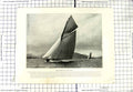 Antique Old Print Yacht Racing River Clyde Sport India Pole Vault Running