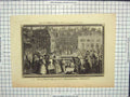 Original Old Antique Print Mode Baptism Practised Rhineburg Germany Hurd