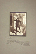 Original Old Antique Print Lewin Dickens David Copperfield Micawler Portrait