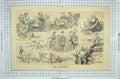 Original Old Antique Print War Spirit Siers Dawber 1915 George Pompey Telescope