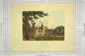 Original Old Antique Print *952 1816 Charter House Colour Architecture Stadler