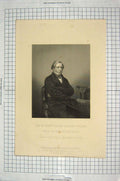 Original Old Antique Print Portrait Henry Williams Wilson Lord Berners Pound