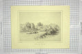Old Antique Print 1844 Windsor Bridge London River Thames Boat Radclyffe 19th