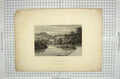 Old Antique Print 1820 View Beaumont Lodge Sea Ashbrook Middiman Hakewill 19th