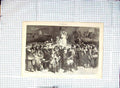 Original Old Antique Print Pour La Patrie Edmond Marin People Giving Money Lady