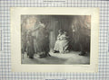 Old Antique Print Scene Newgate Jail Policemen Gillie Haweswater Ships