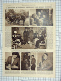 Old Vintage Print 1948 Archaeology Bunche Dean Canterbury Commonwealth 20th