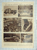 Original Old Vintage Print 1948 Motor Show Earl'S Court Portrait Thomas Dewey