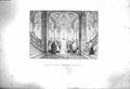Original Old Antique Print 1853 Capella Sotteranea Detta Della Confessione 19th